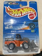 Hot Wheels Collector #641 WHEEL LOADER Black/Orange