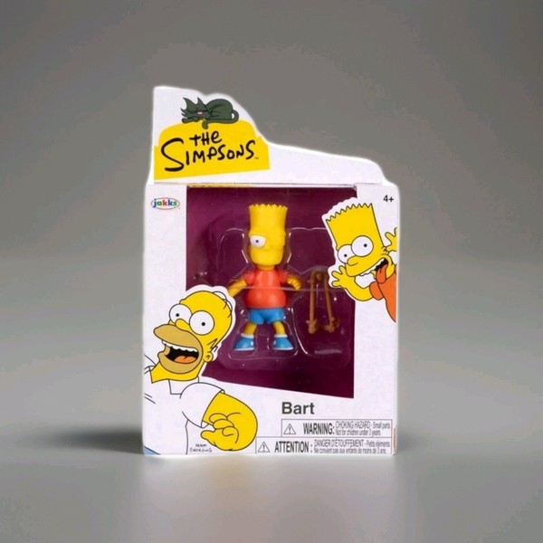 Die Simpsons Figur Bart Simpson Schleuder Zwille Jakks Pacific Neu Ovp-image