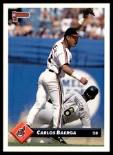 1993 Donruss Carlos Baerga Cleveland Indians #405