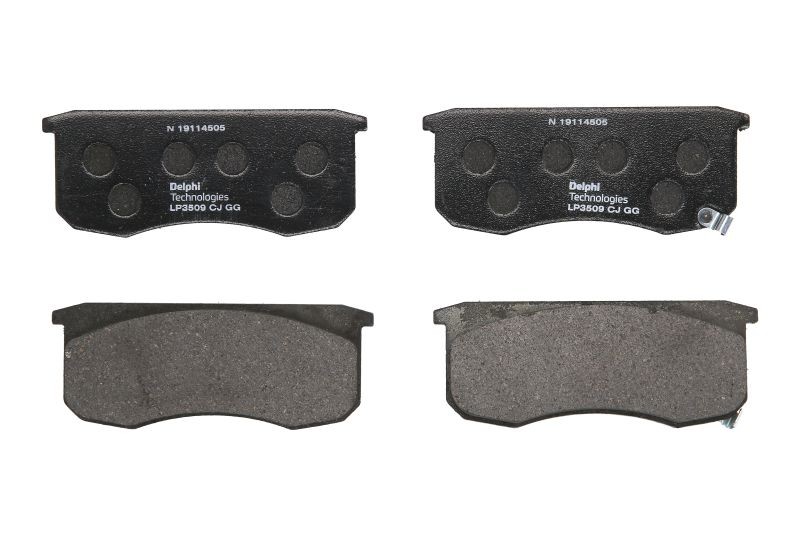 Für DELPHI HAMULCE LP3509 BRAKE PADS FRONT - Bild 3
