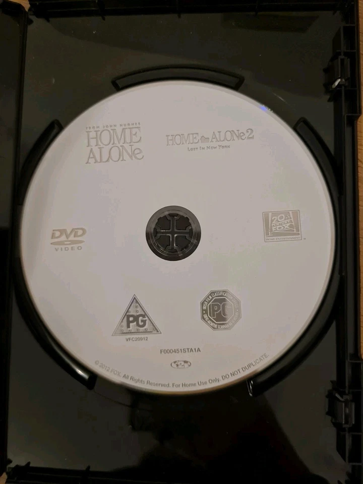 Home Alone & Home Alone 2: Lost in New York (DVD, 1992) Macaulay Culkin [R2] UK - Image 2 of 4