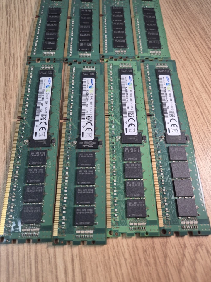 8 x Server RAM Samsung 8GB 1Rx4 PC3L-12800R -11-11 C2-D3 (DDR3 ECC) - Image 4 of 4