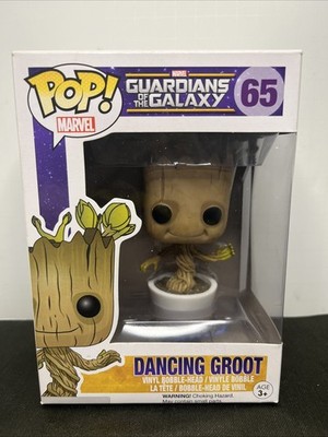 FUNKO POP DANCING GROOT GUARDIANS OF THE GALAXY MARVEL 65 (Dented)