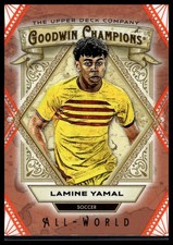 Upper Deck Goodwin Champions 2025 Lamine Yamal #AW-14 for sale | eBay