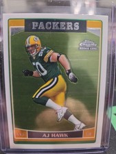 2006 Topps Chrome A.J. Hawk RC Green Bay Packers #222