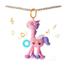 TUMAMA Baby Plush Hanging Rattle Toys, Crib Car Seat Travel Strolle... Fast Ship