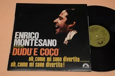 Enrico Montesano LP Dudu' E Coco' 1°St Orig 1975 Audiophiles Top EX