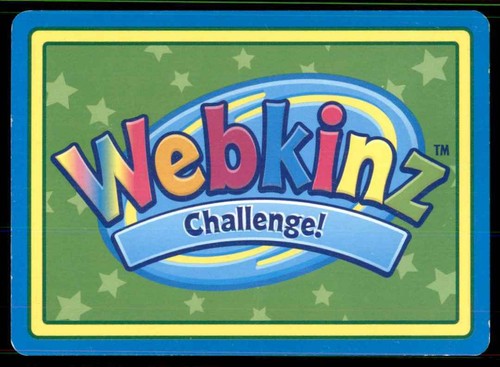 2007 Ganz Webkinz Challenge! Series 1 Card An Air Of Mystery #2 - Picture 2 of 2