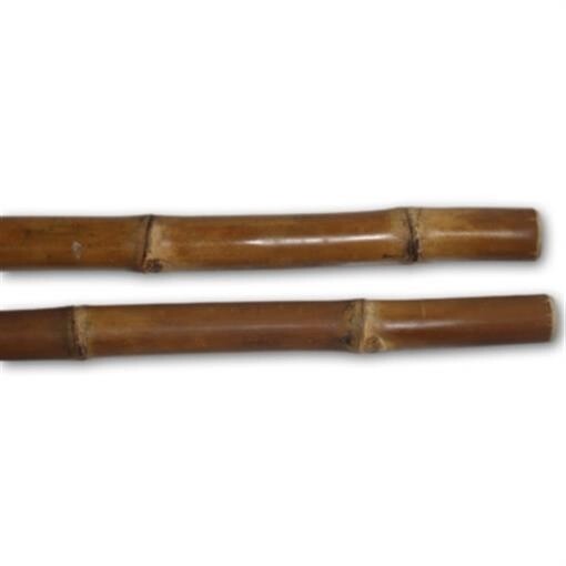 Pair Escrima Kali Arnis Iron Bamboo Martial Arts Demo Sticks Set karate