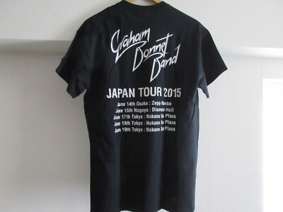 Graham Bonnet Band 2015 Japan Tour Black T-Shirt Tee Alcatrazz