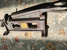 Sciarpa rubinetto scarpa vintage United modello N pelle macchina da sci selleria calzolaio