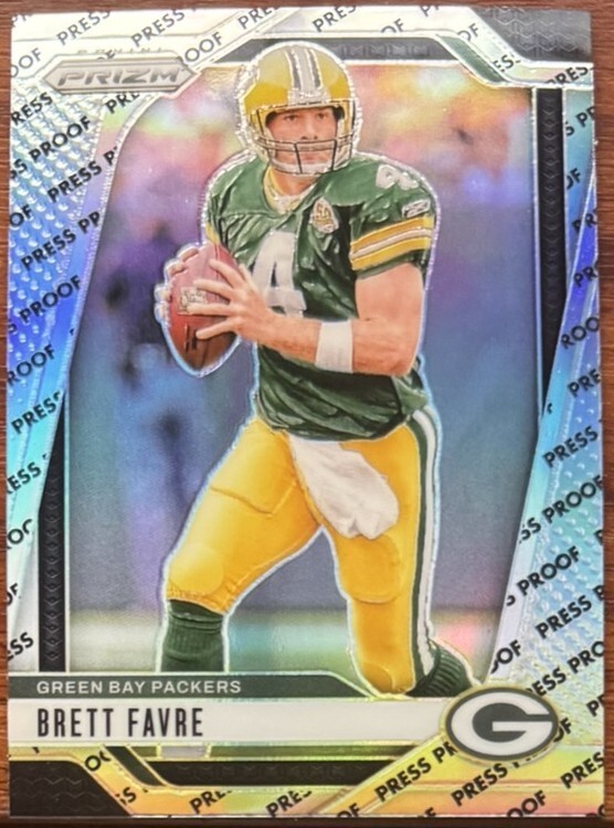 BRETT FAVRE 2024 Panini Prizm Press Proof Silver #249 Packers SP PACKERS