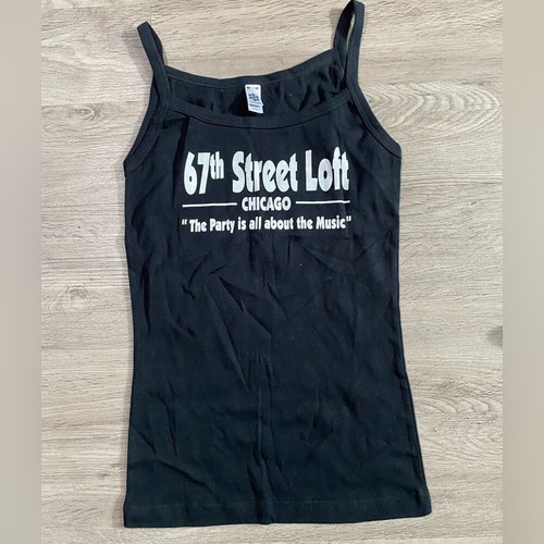 Chicago House Music Merch 67th Street Loft Black Women's Tank Top