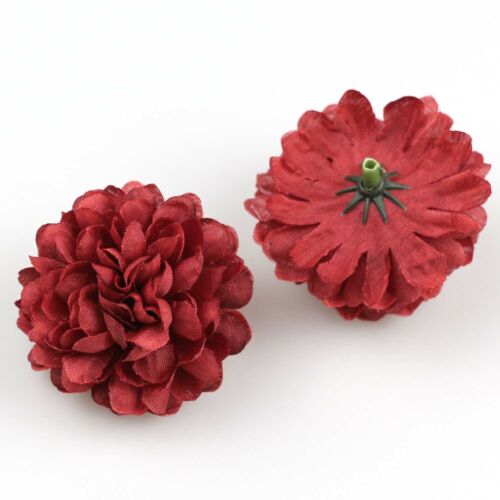 Cabeza de flor de seda artificial para madres flor a granel para hágalo usted mismo artesanía ramos de mesa decoración - Imagen 4 de 38