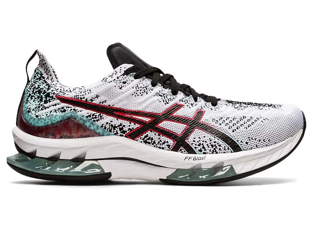 temperament Schurk soort Asics GEL-KINSEI BLAST Mens White/Black 1011B203-109 Running Shoes | eBay