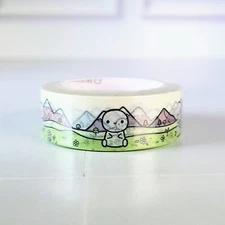 Mountains & Meadows 2.0 Emoti Washi Tape The Coffee Monsterz Co TCMC cute