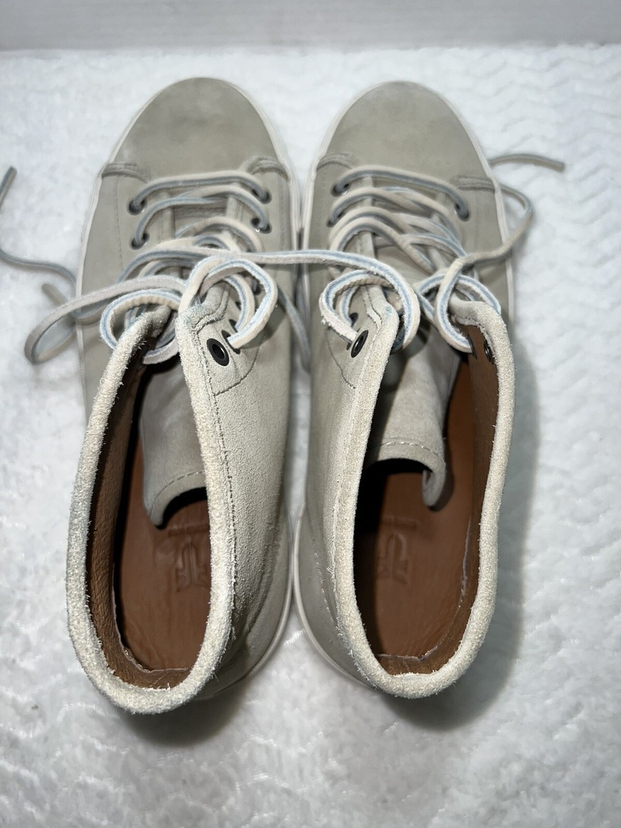 Frye Leather High Top Sneakers Mens 10.5 Gray Frye mens leather high-tops - Gem main image 2