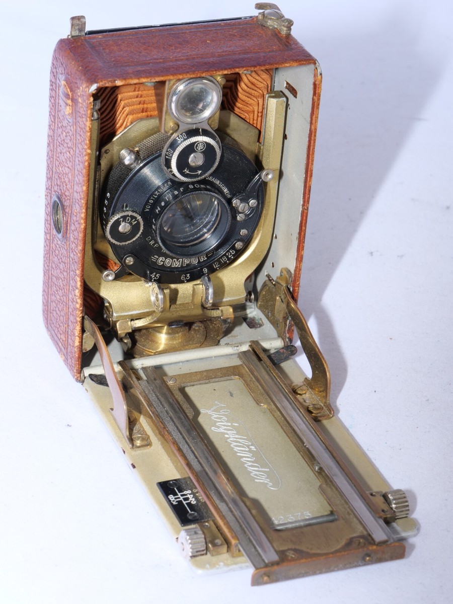 Voigtlander Bergheil BABY Deluxe 6x4.5cm Plate camera. Heliar 80mm