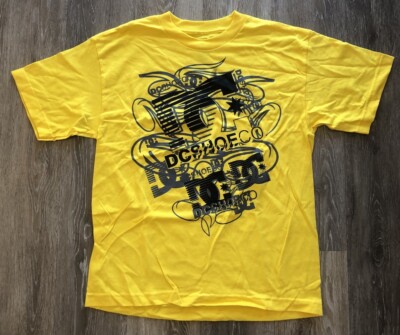 NEW DC SHOES VINTAGE COLIN MCKAY DYRDEK SKATEBOARD T SHIRT BOYS LARGE STICKER