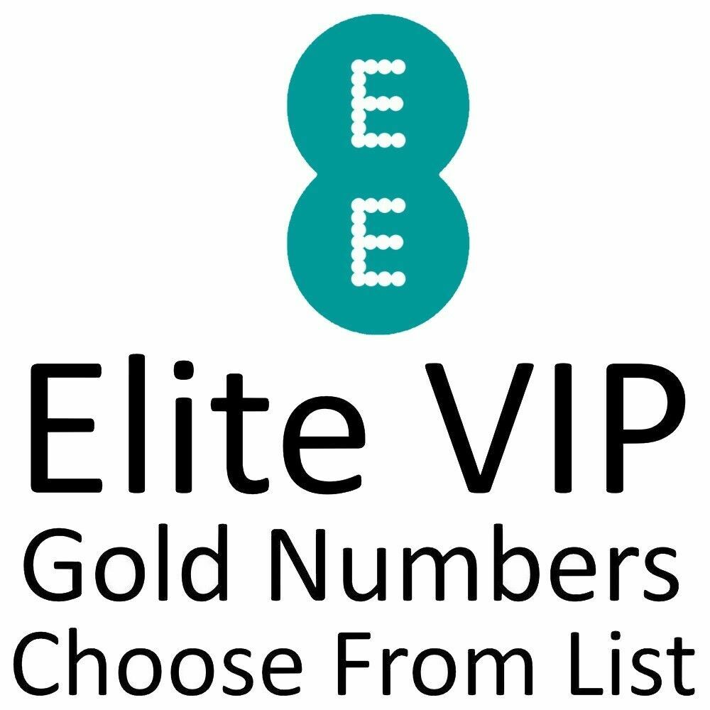 EE UK ELITE GOLD VIP BUSINESS EASY MOBILE PHONE NUMBER DIAMOND PLATINUM