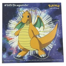 Pokemon Collect 'em Stick-Ups Dragonite #149 Large 4” Sticker Priss Prints