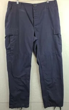 Propper  Regular Navy Blue Cargo Pocket Pants  Mens Large 36 x 32
