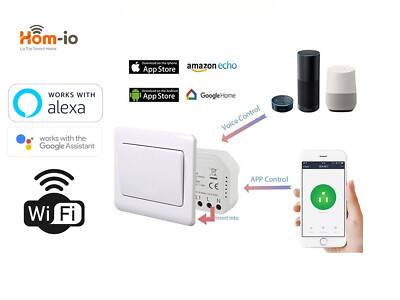 RELE' CANALI WIFI CASA DOMOTICA ALEXA ASSISTENTE GOOGLE