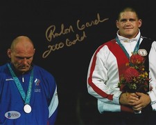 Rulon Gardner Signed 8x10 Photo BAS COA 2000 Olympic Gold Wrestling vs A Karelin