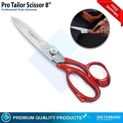 Tailor Scissors Heavy Duty Shears Leather Fabric Home Hobby Tools Professional