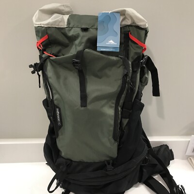 High Sierra Pathway 60L Backpack FOREST GREEN/BLACK