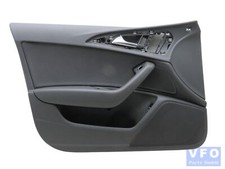 original Türverkleidung vorne links Leder schwarz Audi A6 S6 RS6 4G C7 Facelift