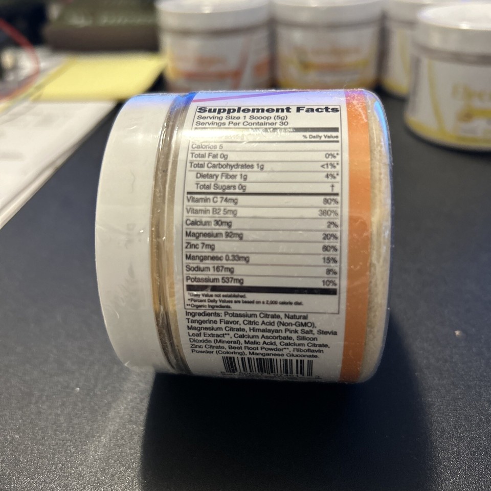 My Adventure to Fit Tangerine Keto Electrolytes Powder No Sugar 10/24