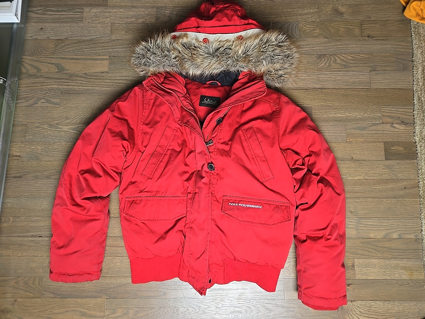 Peak Performance Puffer Down Sz L Jacket Feather … - image 1