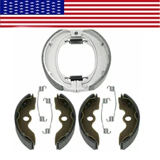 For Honda TRX250 Recon 250 1997-2001 / TRX250TM 2002-2019 Front Rear Brake Shoes