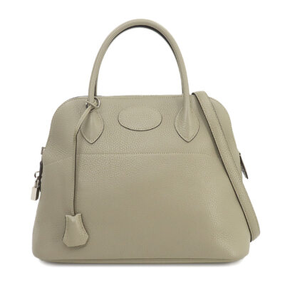 美品 HERMES BOLIDE 2WAY SHOULDER HAND BAG HERMES Bolide 1923 30 2way Hand shoulder bag Z Epsom Brown