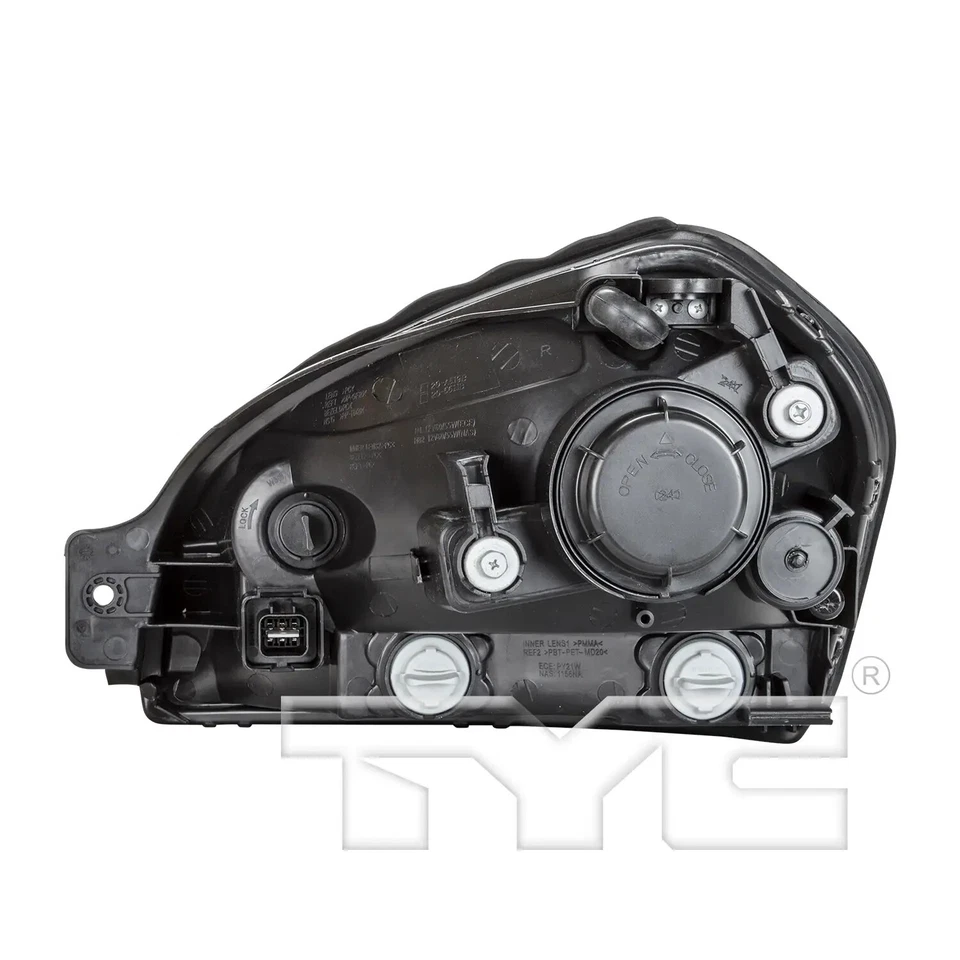 Conjunto de faros TYC 20-6611-00 para 05-08 Hyundai Tucson Foto 4 de 4