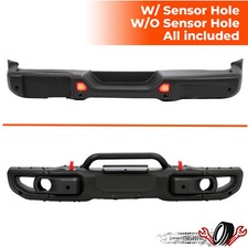 Front Rear Bumper 10th Anniversary Style For Jeep Wrangler Jl Gladiator 07-24