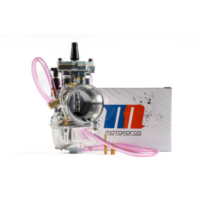 Motoforce Racing Vergaser Chrom PWK 34 Flachventil