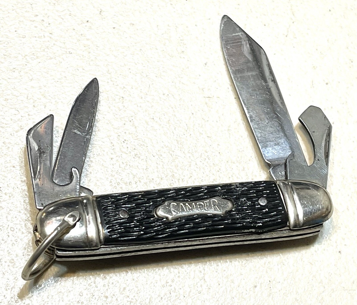 Vintage Unused The Ideal USA Boy Scout Camper Folding Pocket Vintage Unused The Ideal USA Boy Scout Camper Folding Pocket