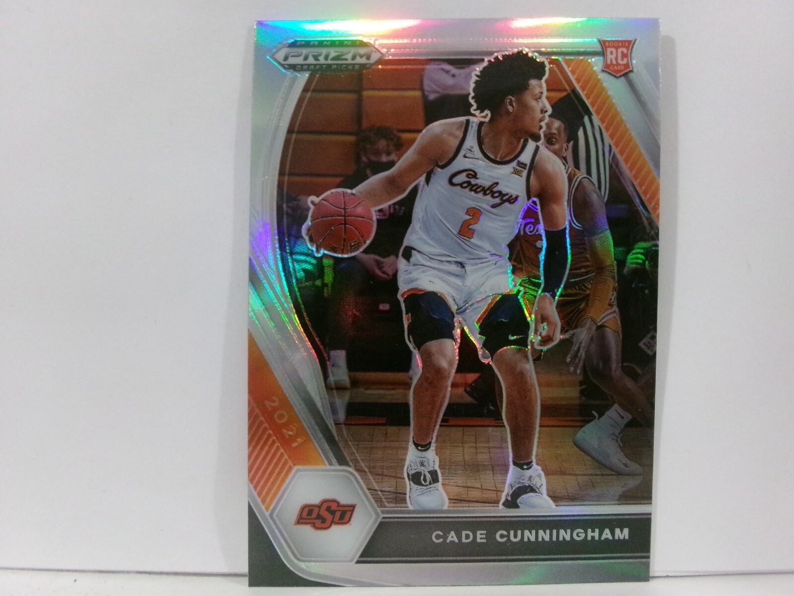 Cade Cunningham 2021-22 Panini Prizm Draft Picks SP Silver Prizm RC #1