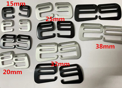 Aluminum Alloy Webbing Release G Hook Buckle Adjusters Bag Backpack Webbing Pet