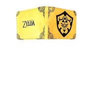 hotAnime Amarillo Zelda Cosplay Personalizado PU Cartera Colorido