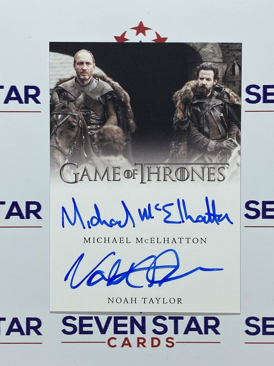 マイケル・マケルハットン【GAME of THRONES】 2021 Game Of Thrones Michael McElhatton Auto #1 | eBay