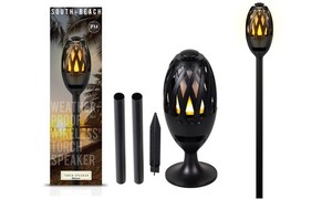 margaritaville bluetooth tiki torch speaker