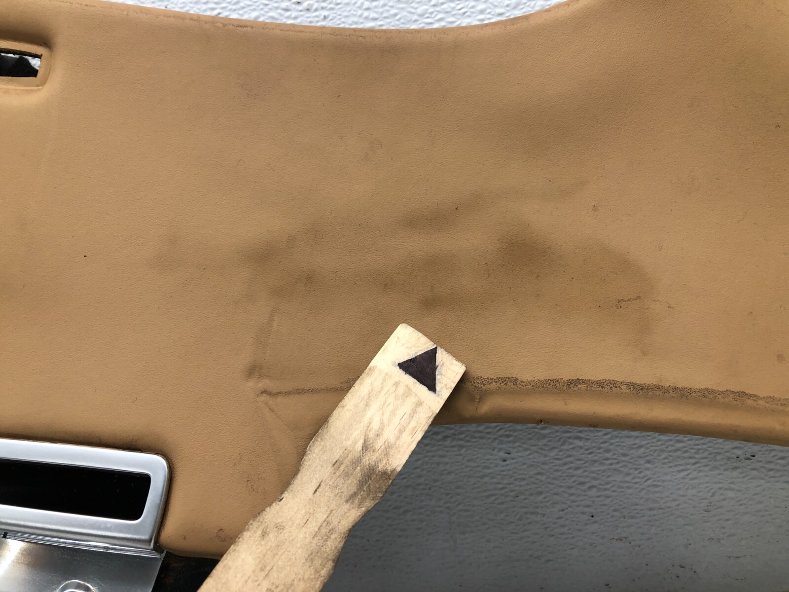 2014-2018 BENTLEY FLYING SPUR RIGHT PASS REAR C-PILLAR UPPER TRIM COVER #NOTES