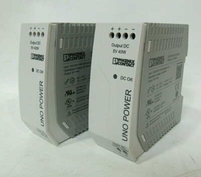 Phoenix Contact 5VDC 8A UNO Power Supply UNO-PS-1AC/5DC/40W 2904375