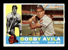 1960 Topps #90 Bobby Avila Braves EX *2a
