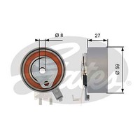 Gates T43139 Tensioner Pulley, Timing Belt For Renault Volvo