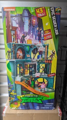 Epic Sewer Lair-Rise Of The Teenage Mutant Ninja Turtles Playset-TMNT.  NIB