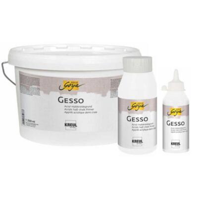 Acrylgrundierung SOLO Goya Gesso, weiß, 250 ml KREUL 85271 (4000798122720)